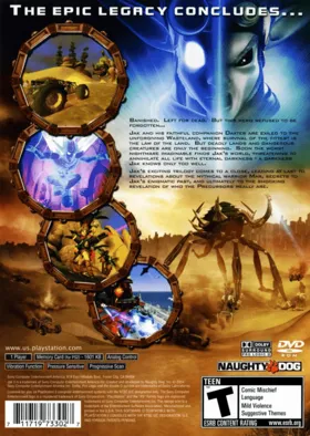 Jak 3 box cover back